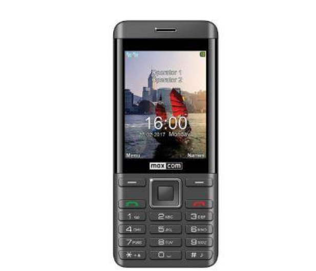 Maxcom TELEFON MAXCOM MM236 Czarno/Srebrny # - 1389182 - zdjęcie